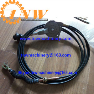 Hand throttle cable with sensor for SE220 SHANTUI excavator